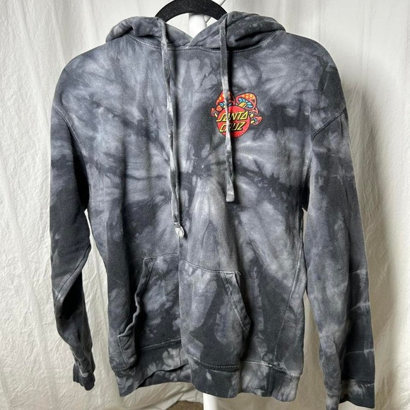 Santa Cruz Skateboards Other - Santa Cruz Skateboards Hoodie Size Small Tie-dye Mushrooms‎ Colortone